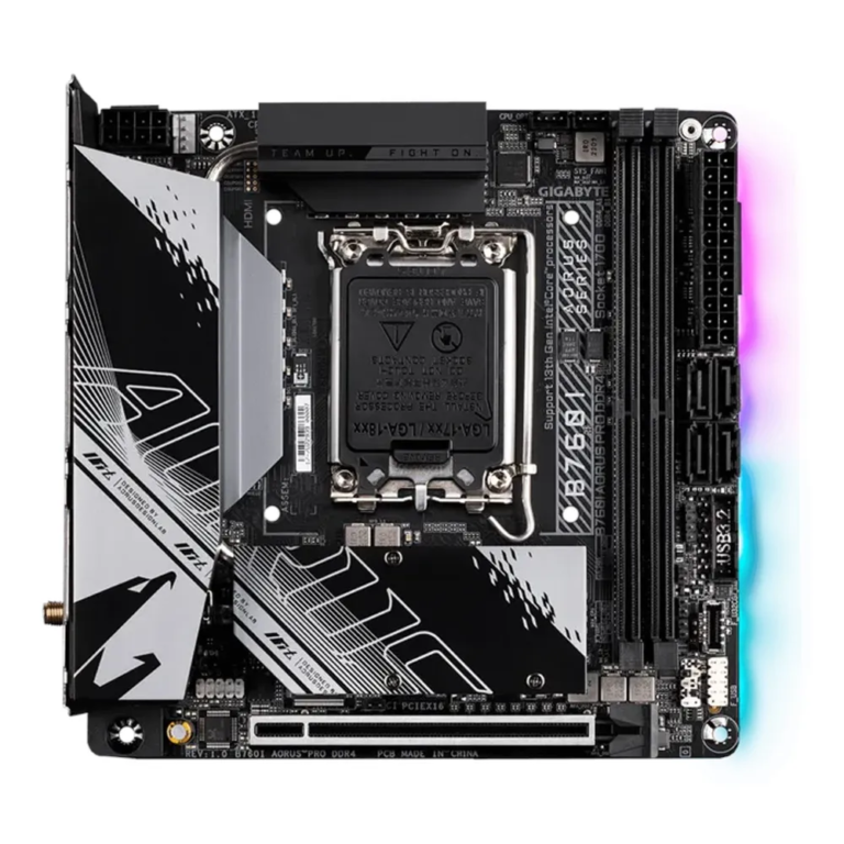 GIGABYTE B760I-AORUS-PRO-DDR4 motherboard