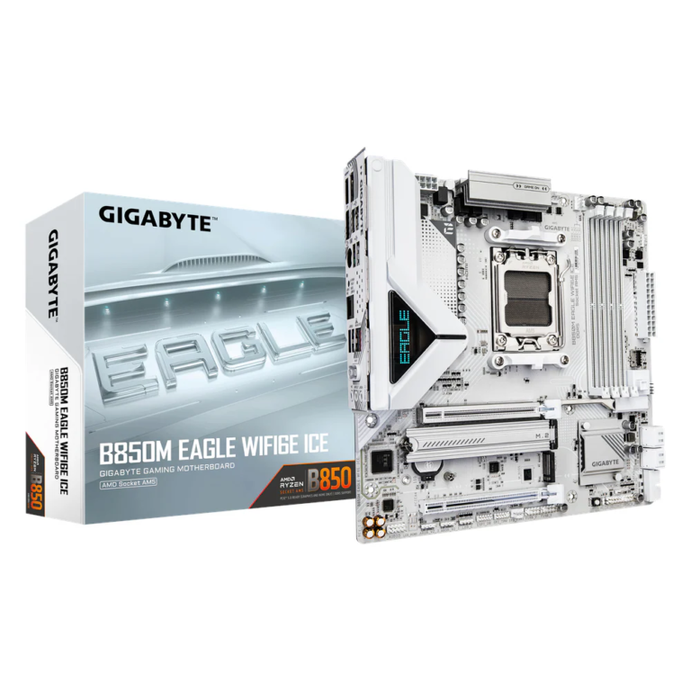 GIGABYTE B850M-EAGLE-WF6E-ICE motherboard