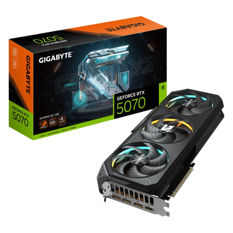GIGABYTE GV-N5070GAMING-OC-12G graphics card