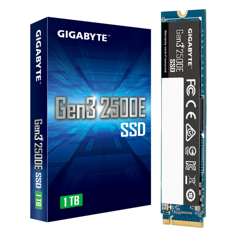 Gigabyte Gen3 2500E 1TB M.2 NVMe PCIe 3.0 SSD G325E1TB