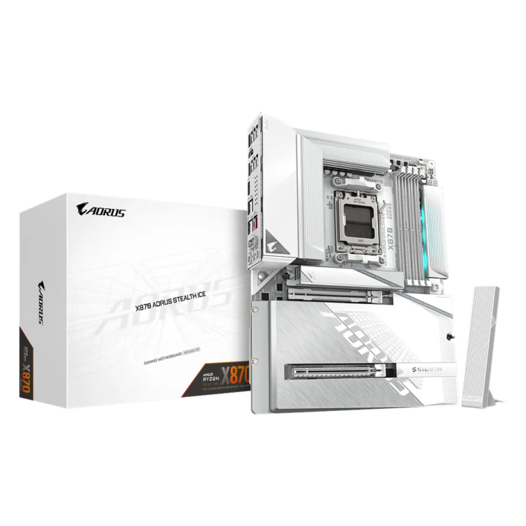 GIGABYTE X870-A-STEALTH-ICE motherboard