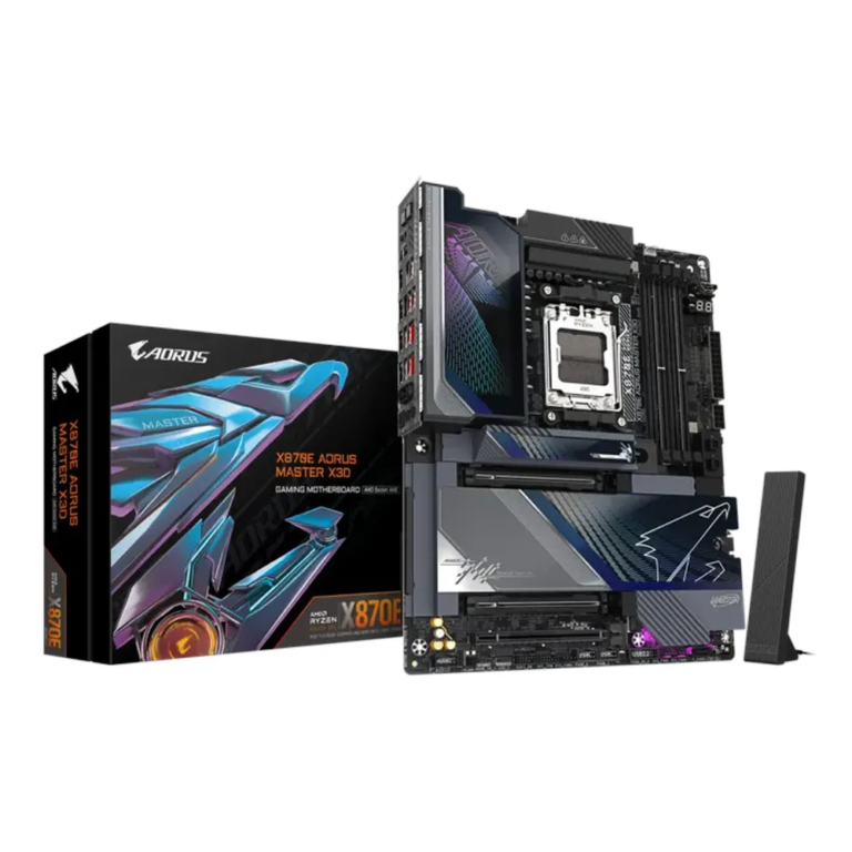 Gigabyte X870E AORUS MASTER X3D Motherboard X870E-A-MASTER-X