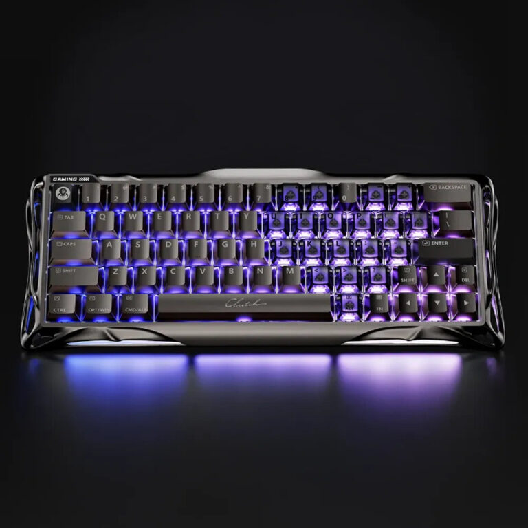 GravaStar GS-V60-PRO-XTAL-BLK-D keyboard