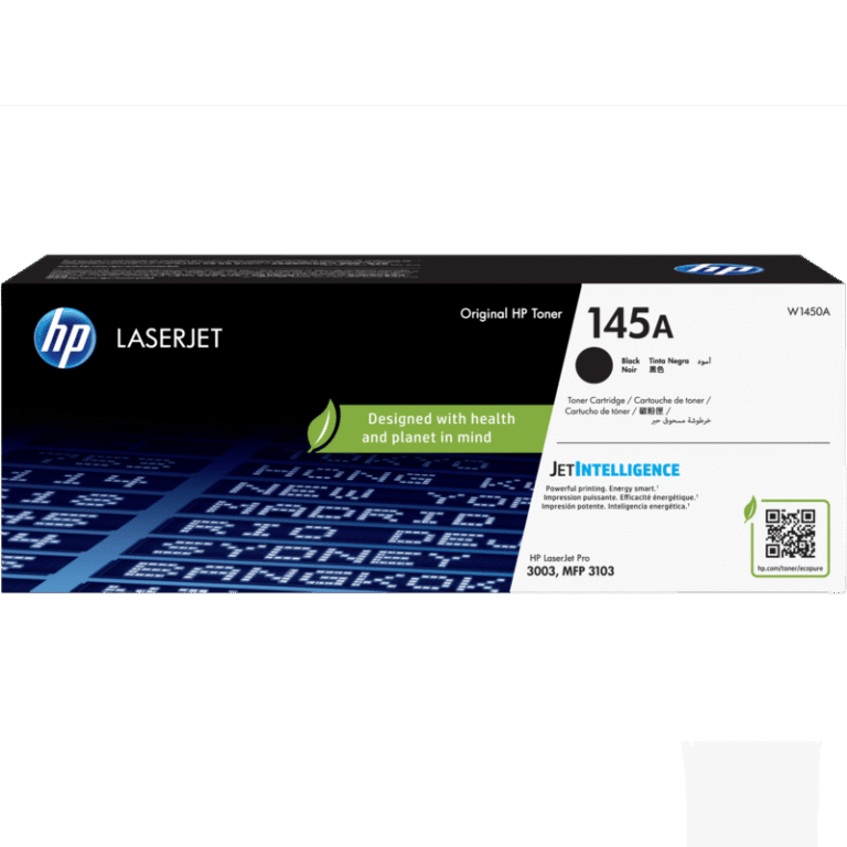 HP 145A Original Toner Cartridge – Black | W1450A