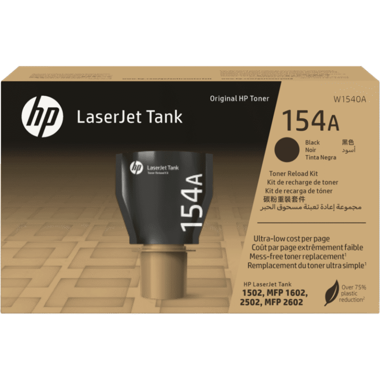 HP 154A Original Toner Reload Kit – Black | W1540A