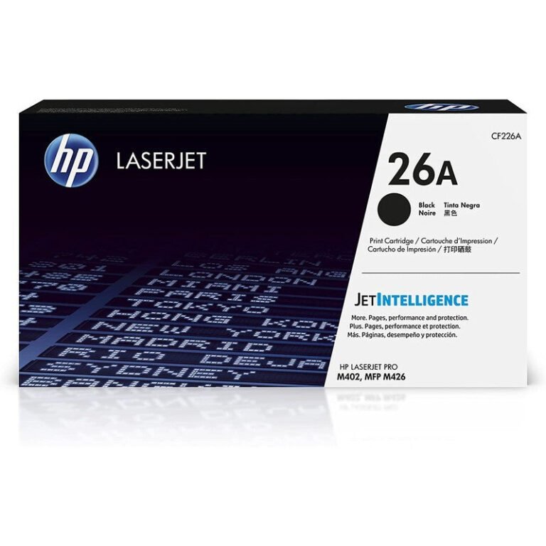 HP 26A Original Toner Cartridge – Black | CF226A
