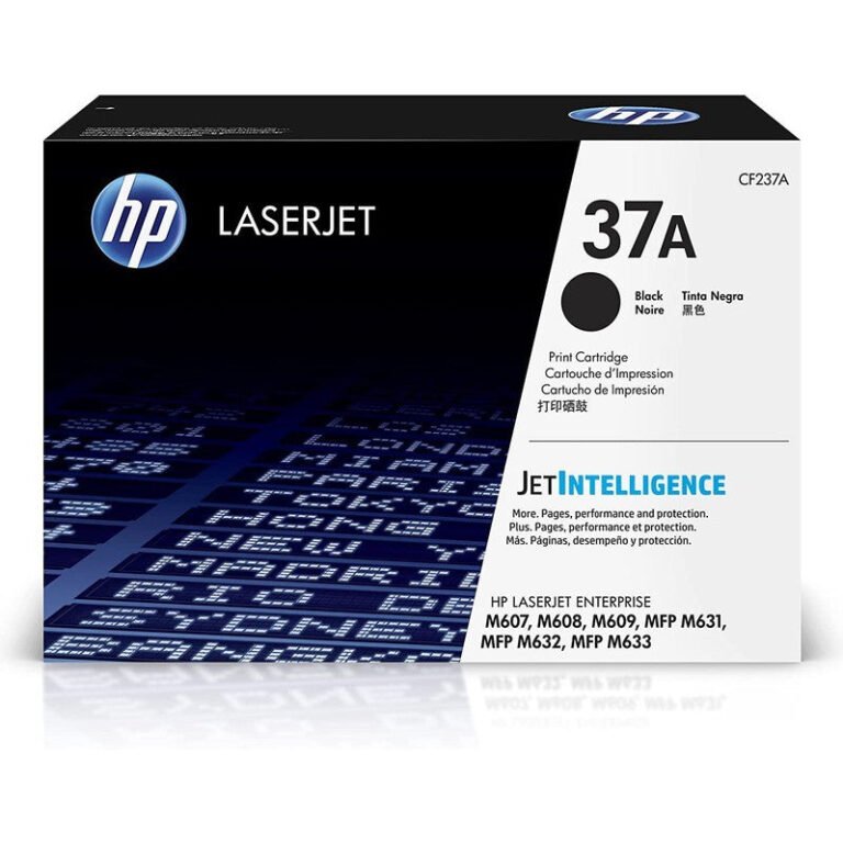 HP 37A Original Toner Cartridge – Black | CF237A