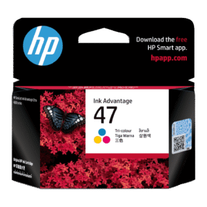 HP 47 Black and Tri-Colour Original Ink Cartridge