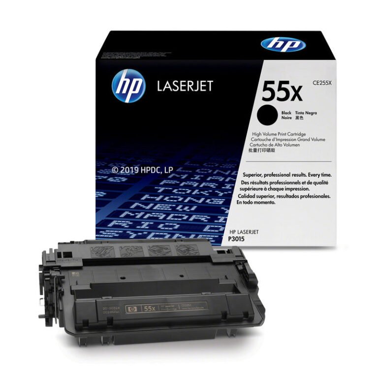 HP 55X Original Toner Cartridge – Black | CE255X