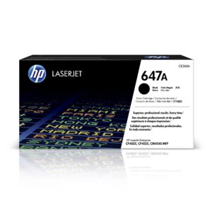 HP 647A Original LaserJet Toner Cartridge – Black | CE260A