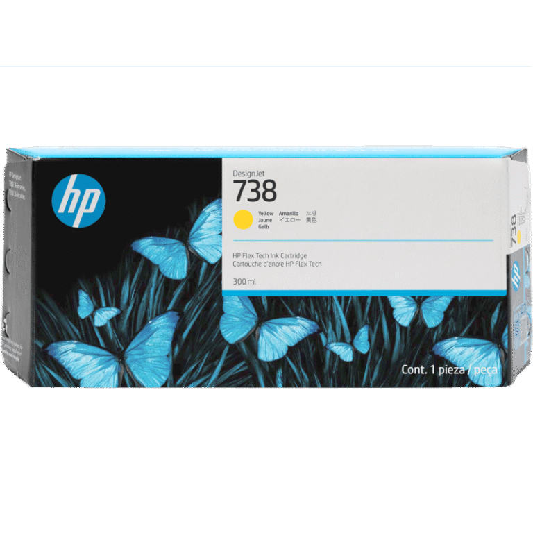 HP 738 (300 ml) DesignJet Original Ink Cartridge