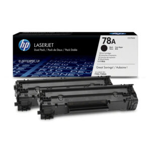 HP 78A 2-pack Original Toner Cartridges – Black | CE278AD