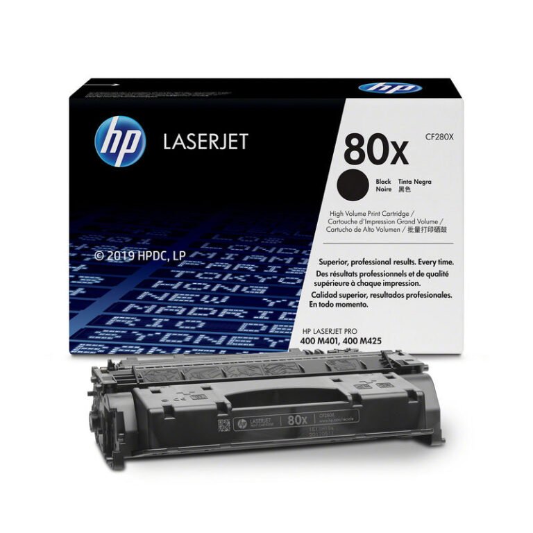 HP 80X Original Toner Cartridge – Black | CF280X