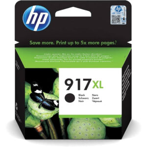 HP 917XL Extra High Original Yield Ink Cartridge – Black | 3YL85AE