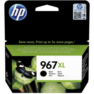 HP 967XL High Yield Original Ink Cartridge – Black | 3JA31AE