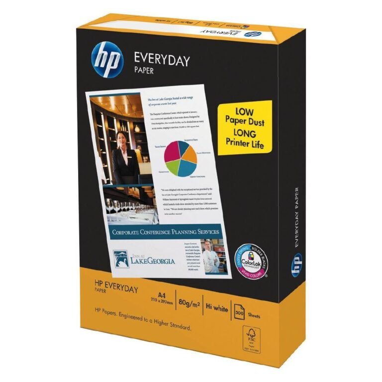HP Everyday Copy Paper, 80gsm, A4 or A3