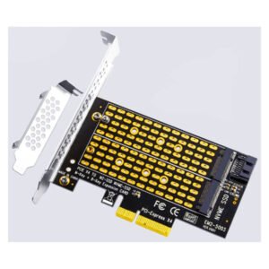 Haysenser Dual M.2 SSD to PCIe Expansion Card EM2-5003