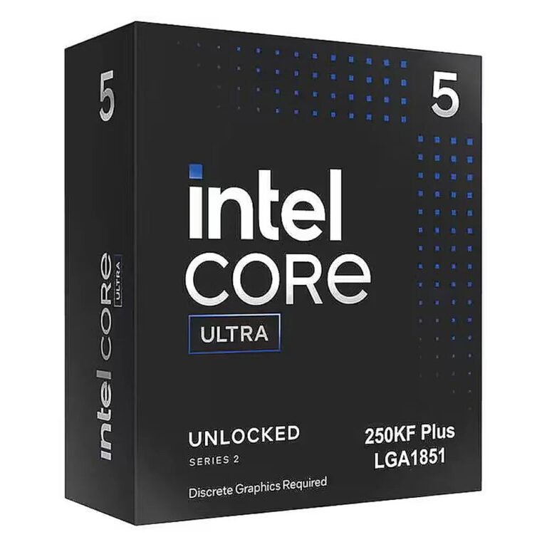 Intel Core Ultra 5 250KF Plus Processor U5-250KF-PLUS-Box