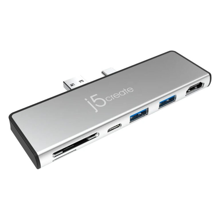 J5Create UltraDrive Mini Dock for Surface Pro 7 JCD324S