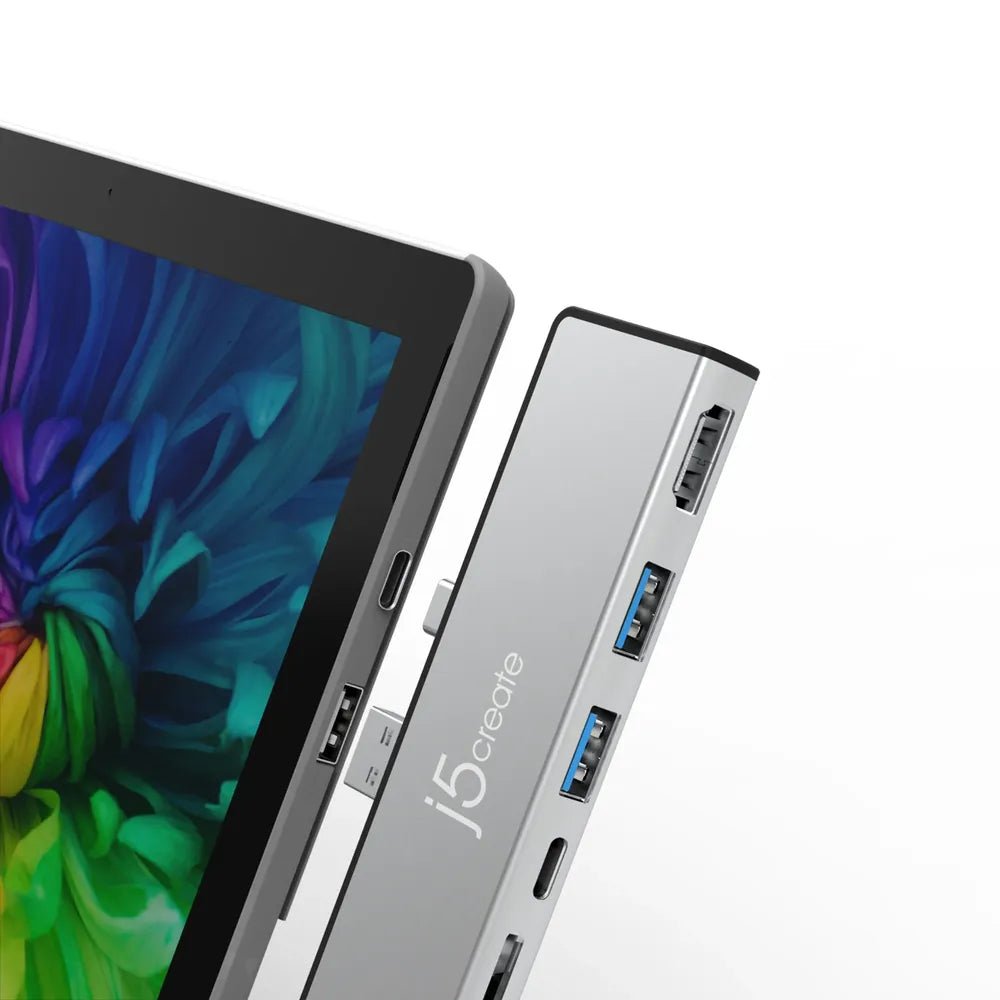 J5Create UltraDrive Mini Dock for Surface Pro 7 JCD324S - Image 3