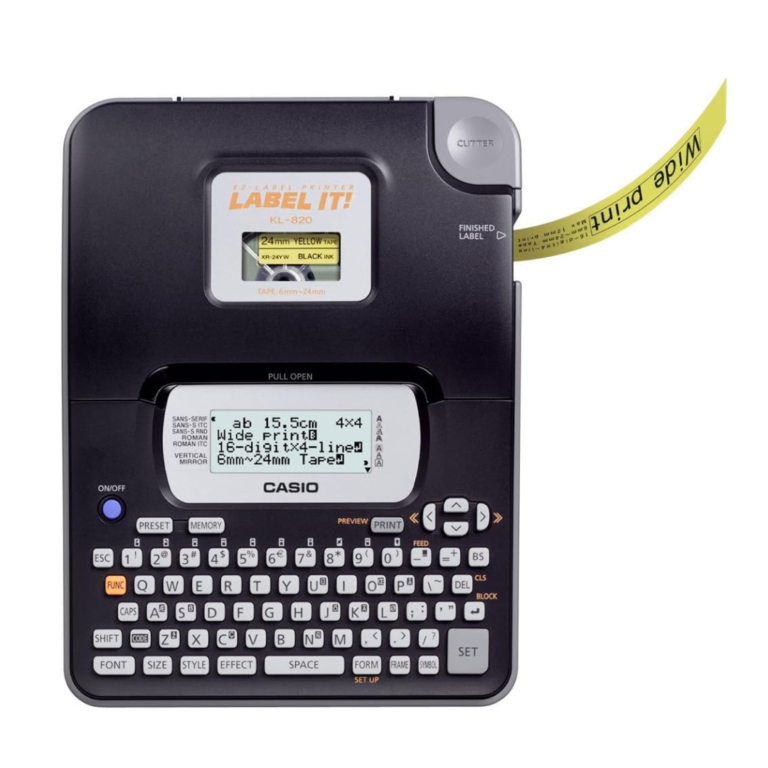 Casio KL-820 Portable Label Printer