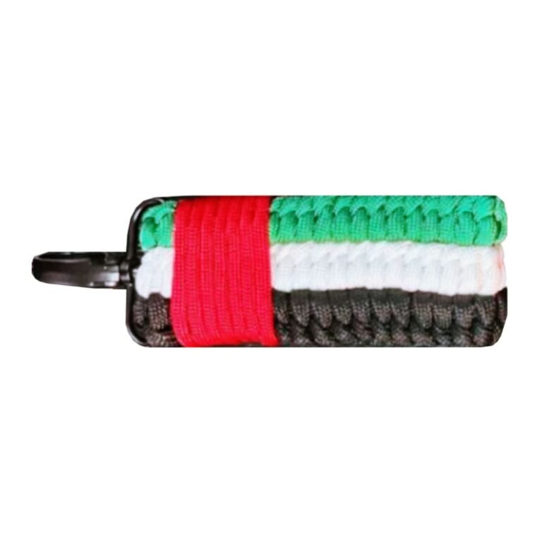 Keychain with UAE Flag – Handmade in the UAE