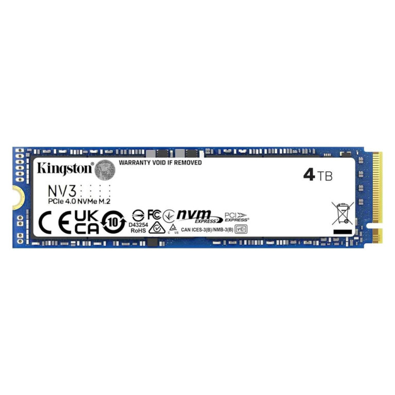 Kingston NV3 4TB Internal SSD SNV3S-4000G