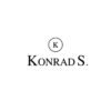 Konrad S. Pen Holder Square, PU Leather, Brown - Thumbnail Image 2