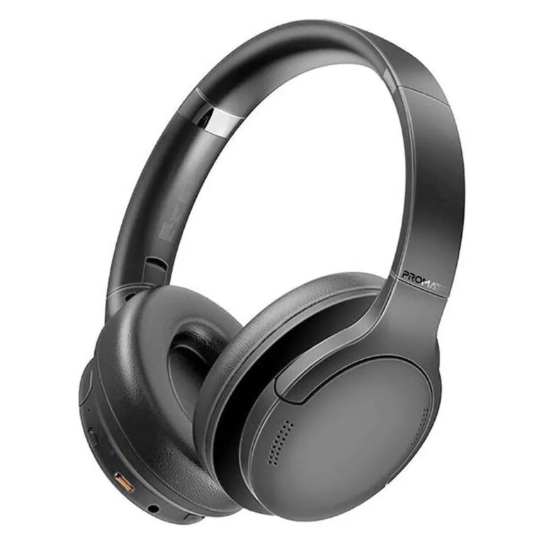 Promate Deep Bass Over-Ear Wireless Headset LABOCA-BLACK