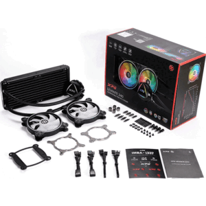XPG Levante 240mm R GB BLACK Liquid Cooling LEVANTE240-BKCWW