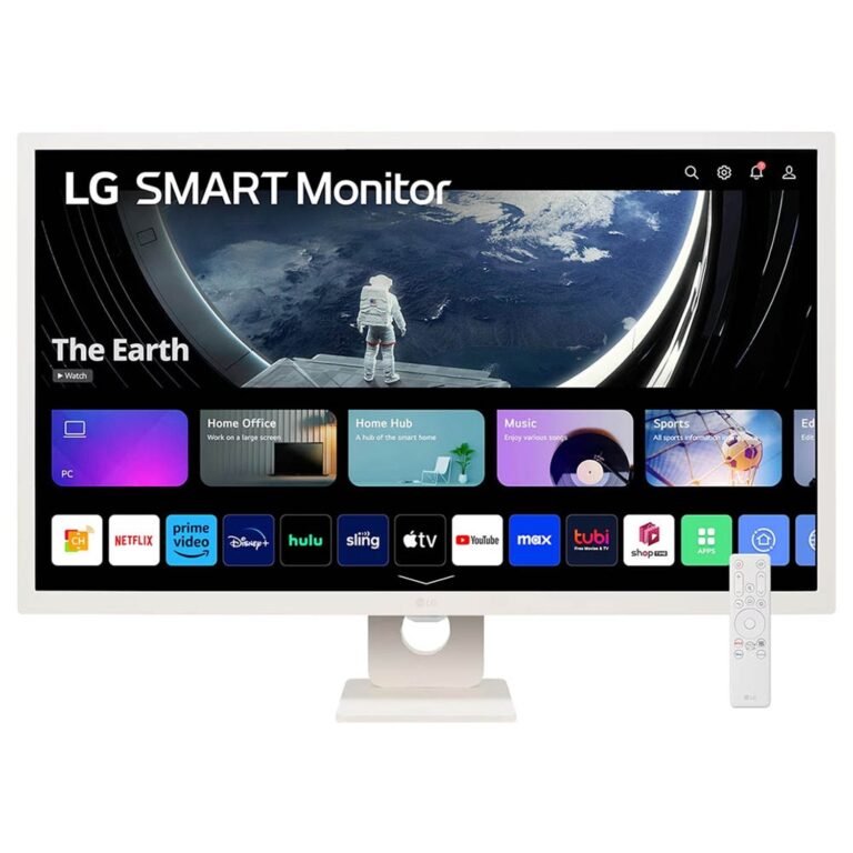 LG 32SR50F-W 31.5-inch Full HD IPS Monitor, 60 Hz