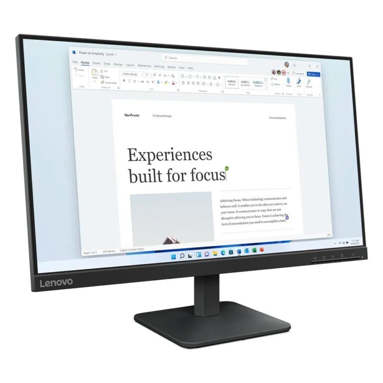 Lenovo L24-4E LED Monitor 68C2KAC1AE