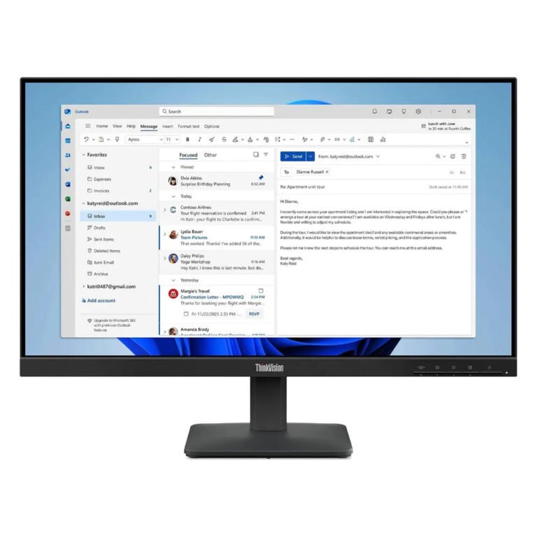 Lenovo ThinkVision S24-4e Monitor 64B5KAT1UK