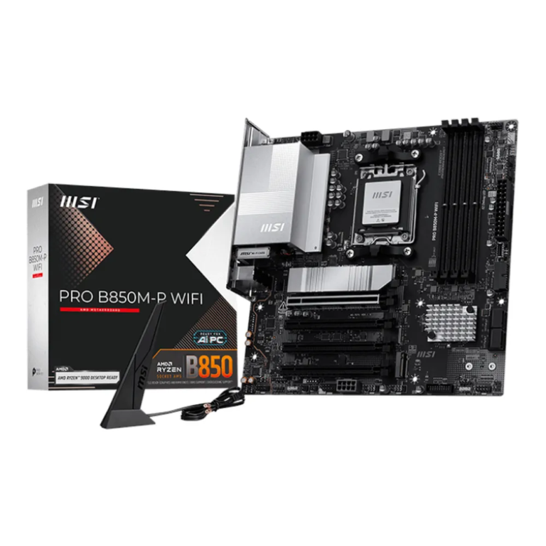 MSI PRO B850M-P WIFI Gaming Motherboard 911-7E71-005
