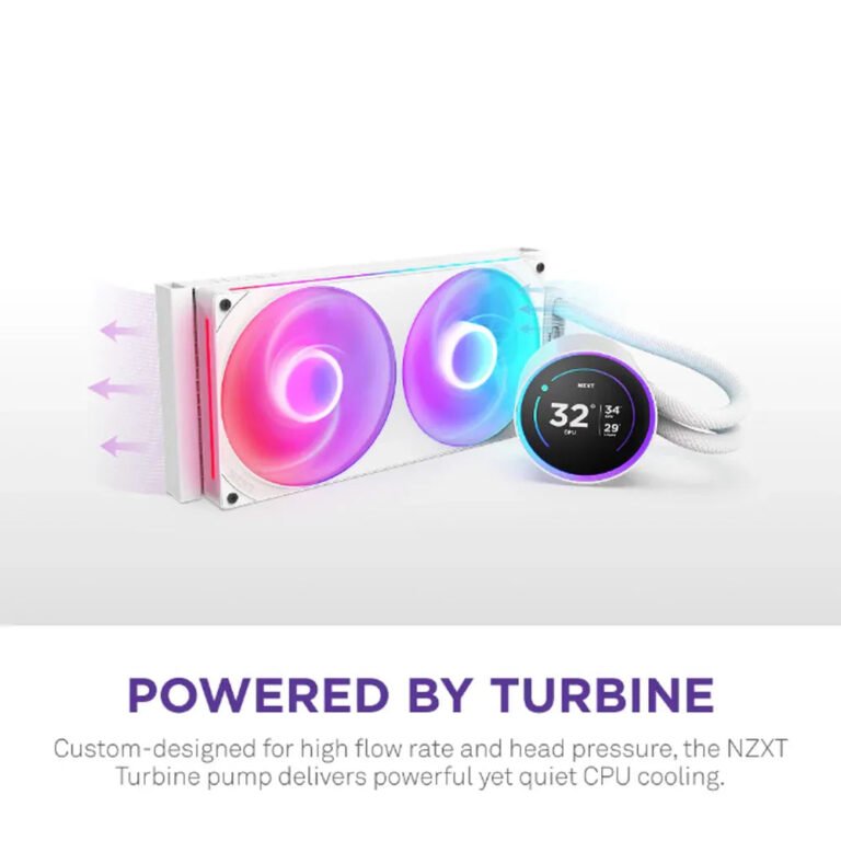 NZXT Kraken Elite 280 RGB Liquid CPU Cooler RL-KR28E-W2
