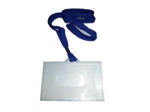 Deluxe ID Pass with Lanyard Blue [12601BL]