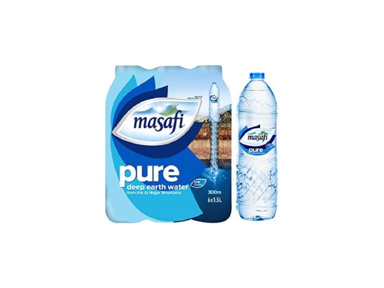Masafi Pure Bottled Drinking Water, 1.5L, 6pcs/pack