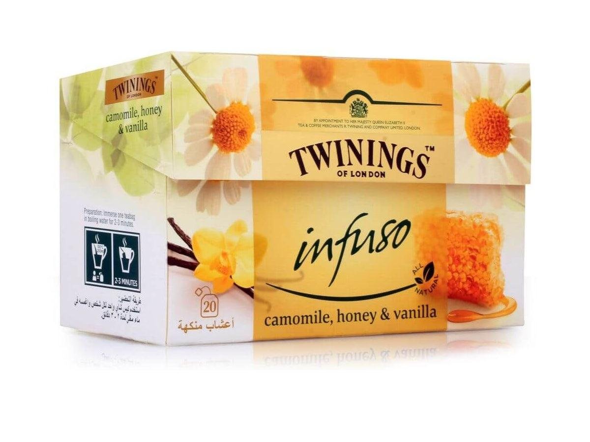Twinings Camomile Honey And Vanilla Tea 20 Tea Bags - Image 2