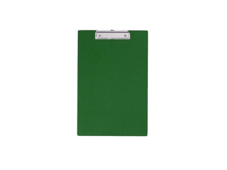 Alpha PVC Single Sided Clip Board A4