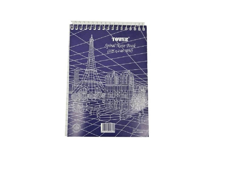 FIS Tower Notebook, Top Spiral Pad, A6 (FSNB105148SB)