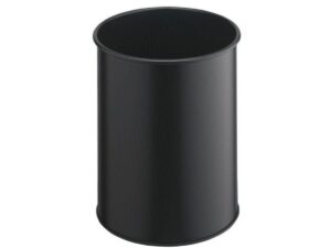 Durable Waste Basket Metal Round, 15 litres