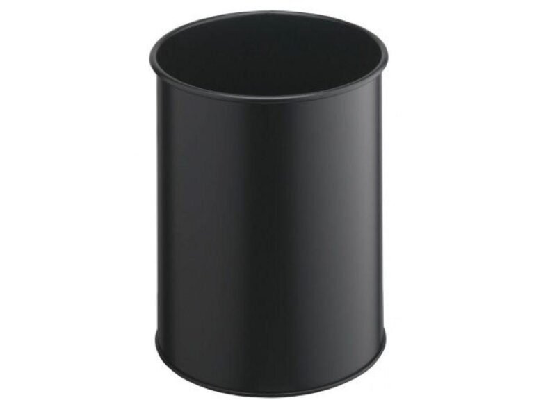 Durable Waste Basket Metal Round, 15 litres