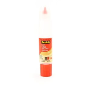 3M Scotch Clear Glue With 2-way Applicator, 6050, 1.6 oz