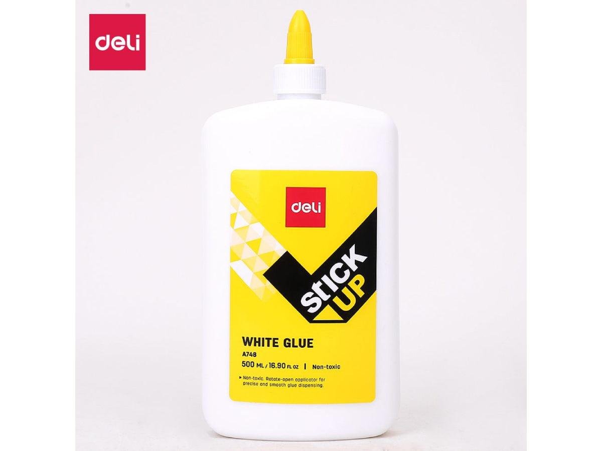 Deli EA74813 White Glue 500Ml - Image 1