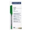 Staedtler Stick 430 Ballpoint Pen Medium, 10/box, Green - Thumbnail Image 2