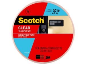 3M Scotch Long Clear Mounting Tape 1″X450″ 410-LongDC