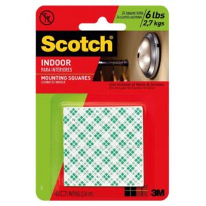 3M Scotch Indoor Mounting Squares 311P