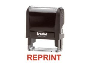 Trodat Printy 4912 Stamp “REPRINT” – Red