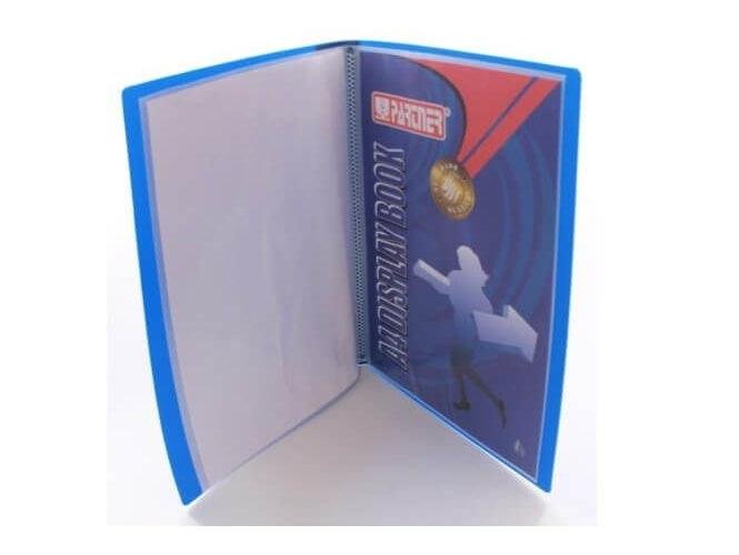 Partner Clear Book A4 Assorted Colors 30 Pockets