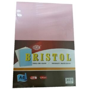 FIS Bristol Paper 180gsm, A4 Size, 100Sheets-pack